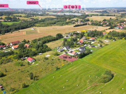Działka 789 m² z pozwoleniem – Patryki