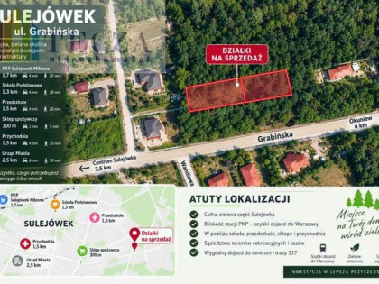 Działka budowlana Sulejówek, Grabińska