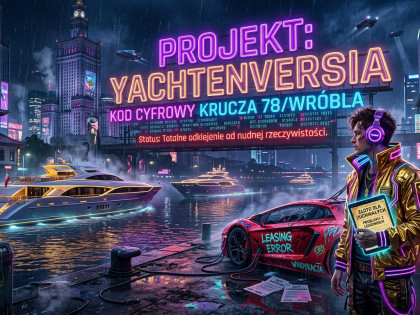 ## TYTUŁ: OPERACJA „SZABER-RELOADED”: AMUNICJA KAPITAŁOWA KRUCZA 78! CYFROWY MONOLIT (WERSJA 9.0) CENA: 88 888 888 PLN (Lub równowartość w sztabach złota bez pytań o pochodzenie) METRAŻ: 65 m²