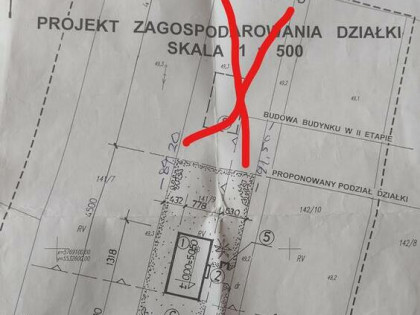 Działka budowlana 2500m², Pomorsko blisko Zielonej Góry, Mos