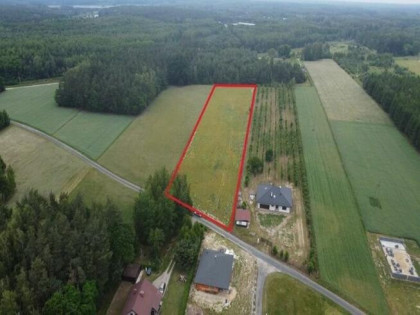 Dwórzno | działka z WZ na dom | ok. 0,96 ha |