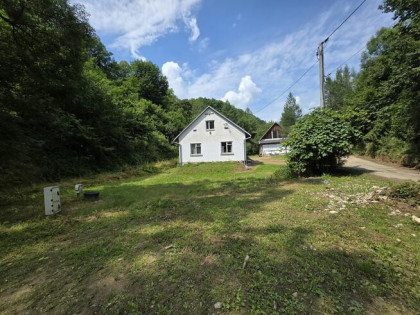 Działka BUDOWLANA i dom 31 ary Bieszczady, Bóbrka, k. SOLINA