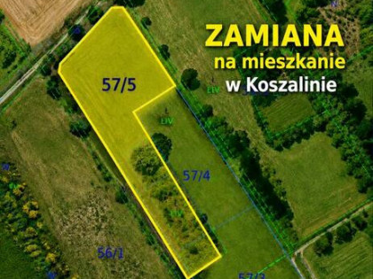 Działka na 3 domy Zamiana