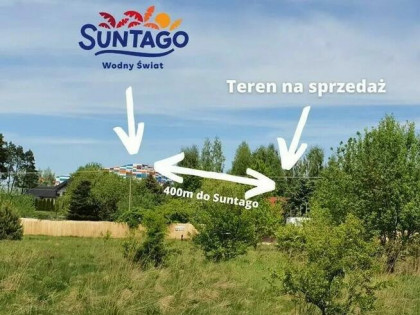 Grunt inwestycyjny 100m od Parku Suntago | MPZP: Hotel/Apart