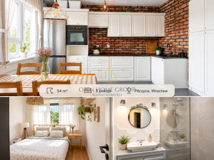 Pilczyce | 54 m² | 2 pokoje + salon