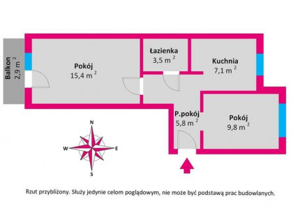 Gdańsk, Śródmieście, ul. św. Barbary, 42,82 m2