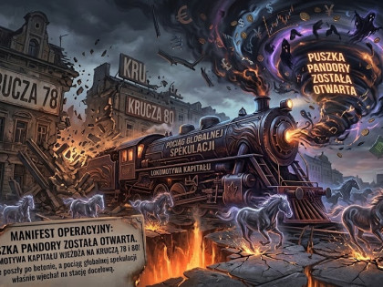 ⚠️ MANIFEST OPERACYJNY: PUSZKA PANDORY ZOSTAŁA OTWARTA. LOKOMOTYWA KAPITAŁU WJEŻDŻA NA KRUCZĄ 78 i 80!Konie poszły po betonie, a pociąg globalnej spekulacji właśnie wjechał na stację docelową.