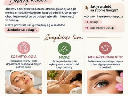 Wynajem gabinetu kosmetycznego