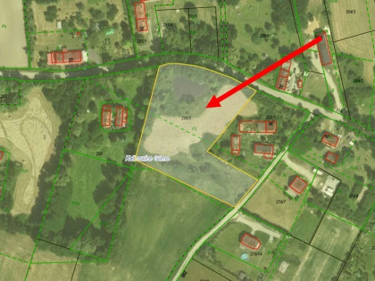 Działka Kalinowice górne Kalinowice Górne