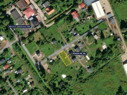 Działka ROD 378 m² blisko centrum Gdańska, Gdańsk Olszynka