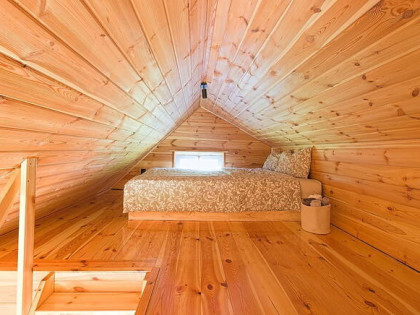 Domek nad jeziorem, sauna, bania, staw