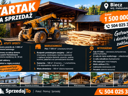 Sprzedam tartak