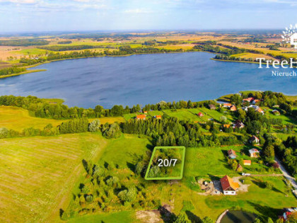 Działka 2022 m² na Mazurach z MPZP-Jezioro Silec