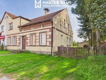 Dom ok.200m² + budynek gospodarczy-Banie Mazurskie
