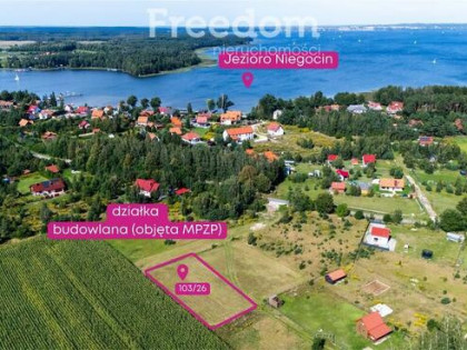 Działka 1224 m² w Rydzewie 700 m od jeziora