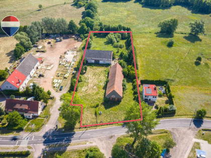 Dwa budynki magazynowo-produkcyjne + działka 6.496 m²