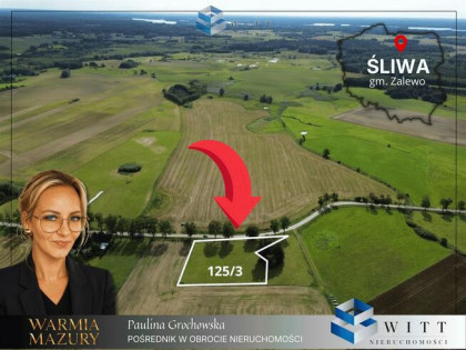 Działka budowlana Boreczno gm. Zalewo