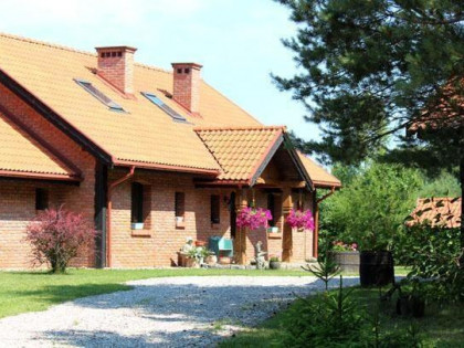 Rezydencja z własnymi stawami na Mazurach Zachodni