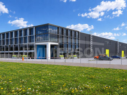 Grunt przemysłowy 15 000 m², plan, prostokąt, podz