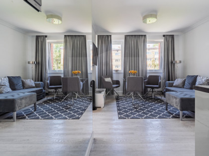 Apartament 250 m od Motławy: 2 pokoje z balkonem