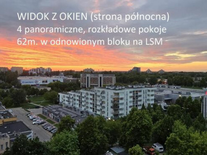 BEZ PROWIZJI,4 pok. w odnowionym bloku, LSM, PARKING i WIDOK