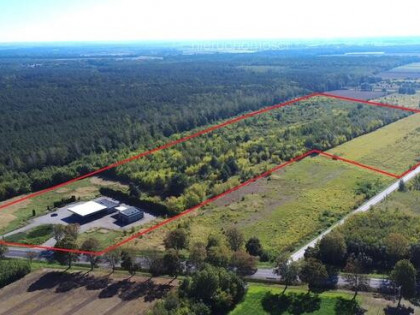 Teren inwestycyjny MPZP-dostęp do drogi krajowej