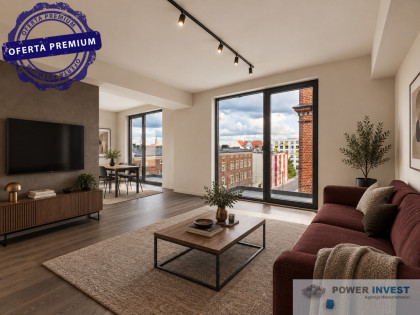Nowe Młyny | 93,45 m², dwa balkony i panorama