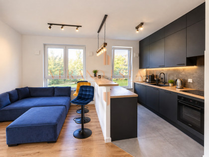 Urządzone 3 pokoje 58,28 m² z ogrodem 17 m² Włochy