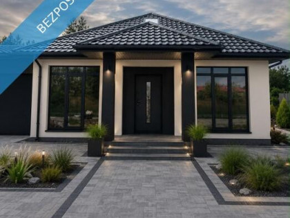 Bliźniak 100 m2 z ogródkiem 600 m2 + poddasze 40 m2