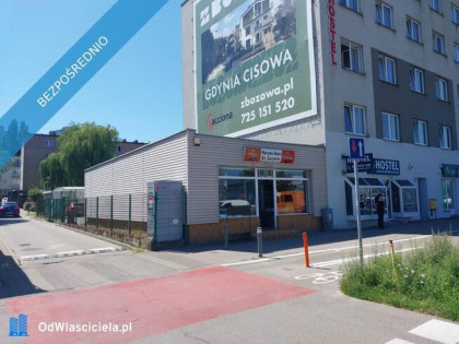 Lokal użytkowy Gdynia ul. Morska | sala sprzedaży + magazyn + piwnica + ogrodzony plac