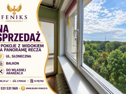 Koniecznie zobacz ! 3 pokoje z balkonem Słoneczna