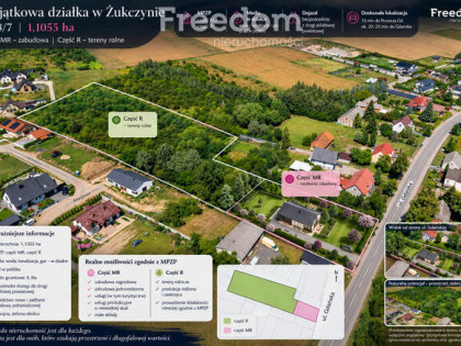 Wyjątkowa działka 1,1055 ha z częścią pod zabudowę