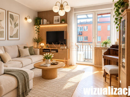 Własnościowe 3 słoneczne pokoje | balkon | 54,76m2
