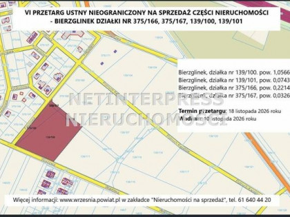 Działka Września Bierzglinek