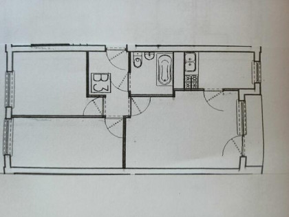 3 pokoje na Zwierzynieckiej – parter, 43,5 m²