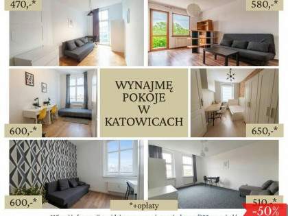 Atrakcyjne pokoje do wynajęcia w Katowicach
