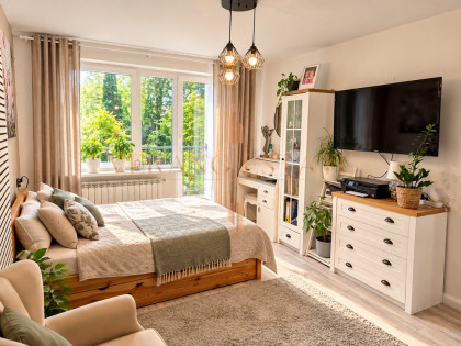 64 m² | parter | ogród 35 m² | garaż | teren zamknięty |