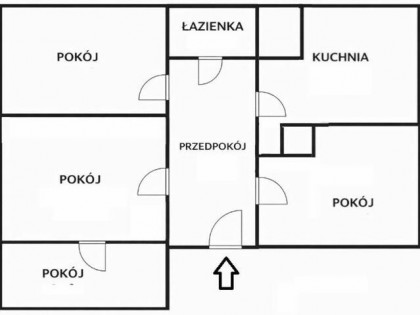 4 pokoje do remontu