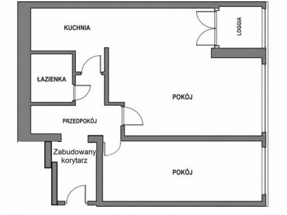 Sprzedam mieszkanie w Lubinie 47m2 położone w centrum.
