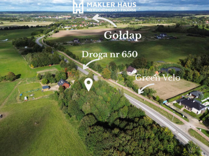 Działka 1008 m² z WZ | 3 km od Gołdapi