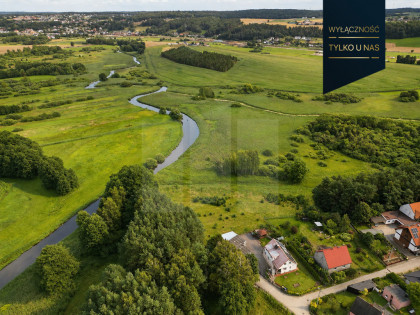 Działka 1,1 HA nad rzeką Radunią | Goręczyno