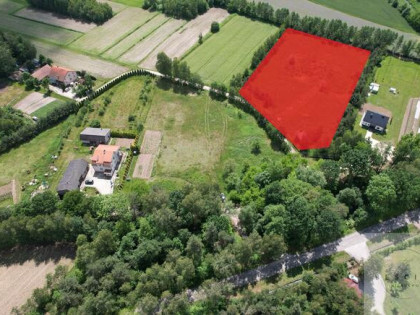 Działka budowlana Łęg Tarnowski gm. Żabno