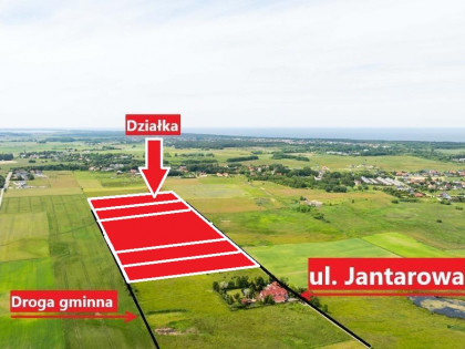 Działka Zieleniewo ul. Jantarowa