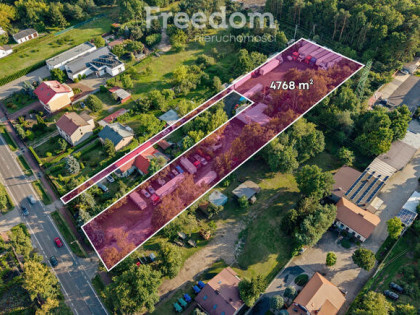 Działka 4768 m² | MPZP inwestycja | możliwość powiększenia do 8000 m²