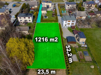 Działka budowlana 1216 m² Gołkowice - MPZP, media w zasięgu