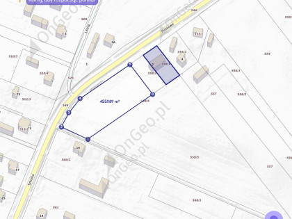 Na sprzedaż działka rolno-budowlana o powierzchni 4 500 m²