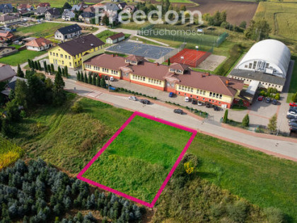 Atrakcyjna działka budowlana 1100m2 z MPZP