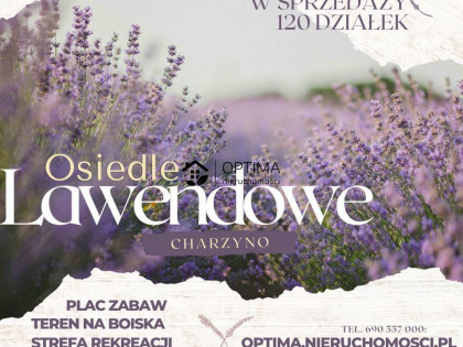 Działka Charzyno ul. Lawendowa