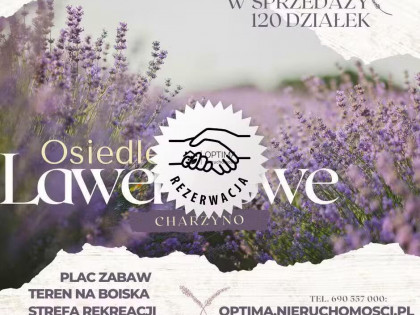 Działka Charzyno ul. Lawendowa