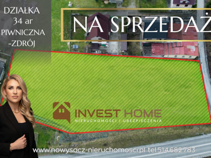 Działka Piwniczna-Zdrój ul. Krakowska